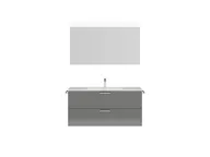 Atlas Ensemble sous vasque avec miroir 0