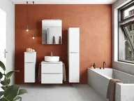 Atlas Ensemble sous vasque avec miroir et colonnes 0