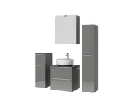 Atlas Ensemble sous vasque avec miroir et colonnes 5