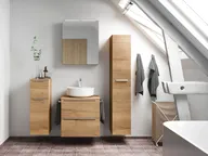 Atlas Ensemble sous vasque avec miroir et colonnes 0