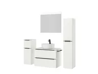 Atlas Ensemble sous vasque avec miroir et colonnes 5