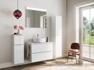 Atlas Ensemble sous vasque avec miroir et colonnes 7