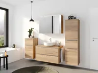 Atlas Ensemble sous vasque avec miroir et colonnes 0