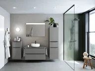 Atlas Ensemble sous vasque avec miroir et colonnes 0