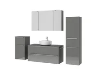 Atlas Ensemble sous vasque avec miroir et colonnes 5