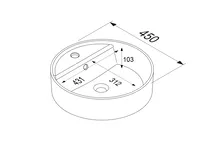 Atlas Ensemble sous vasque avec miroir 6