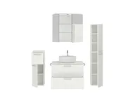 Atlas Ensemble sous vasque avec miroir et colonnes 2