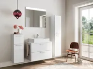 Atlas Ensemble sous vasque avec miroir et colonnes 0