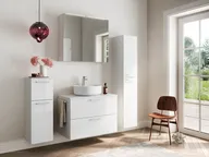 Atlas Ensemble sous vasque avec miroir et colonnes 0