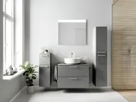 Atlas Ensemble sous vasque avec miroir et colonnes 0