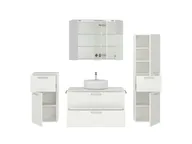 Atlas Ensemble sous vasque avec miroir et colonnes 2