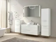 Atlas Ensemble sous vasque avec miroir et colonnes 0