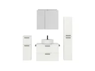 Atlas Ensemble sous vasque avec miroir et colonnes 1