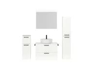 Atlas Ensemble sous vasque avec miroir et colonnes 1