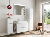 Atlas Ensemble sous vasque avec miroir et colonnes 5