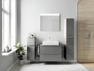 Atlas Ensemble sous vasque avec miroir et colonnes 0