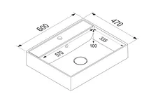 Atlas Ensemble sous vasque avec miroir et colonnes 13