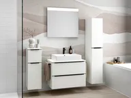 Atlas Ensemble sous vasque avec miroir et colonnes 0