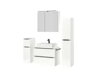 Atlas Ensemble sous vasque avec miroir et colonnes 5