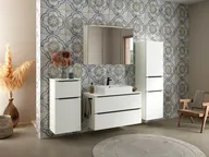 Atlas Ensemble sous vasque avec miroir et colonnes 0