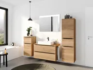 Atlas Ensemble sous vasque avec miroir et colonnes 0