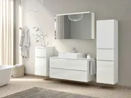 Atlas Ensemble sous vasque avec miroir et colonnes 0