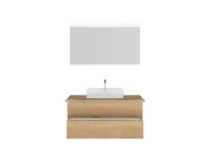 Atlas Ensemble sous vasque avec miroir 1