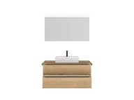 Atlas Ensemble sous vasque avec miroir 1