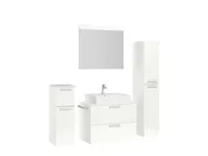 Atlas Ensemble sous vasque avec miroir et colonnes 3