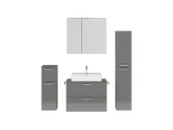 Atlas Ensemble sous vasque avec miroir et colonnes 1