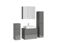 Atlas Ensemble sous vasque avec miroir et colonnes 3