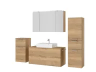 Atlas Ensemble sous vasque avec miroir et colonnes 5