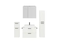 Atlas Ensemble sous vasque avec miroir et colonnes 1