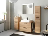 Atlas Ensemble sous vasque avec miroir et colonnes 0