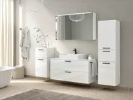 Atlas Ensemble sous vasque avec miroir et colonnes 0