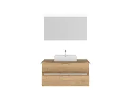 Atlas Ensemble sous vasque avec miroir 1