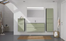 Atlas Ensemble sous vasque avec miroir et colonnes 0